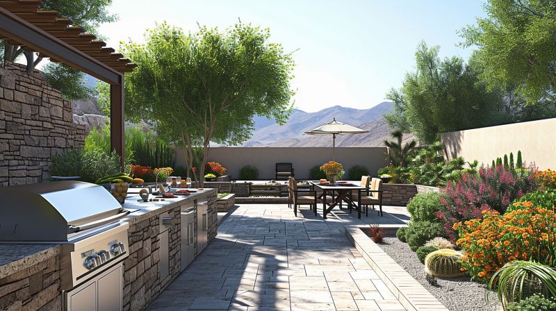 Outdoor Kitchen Installation in Houston, TX