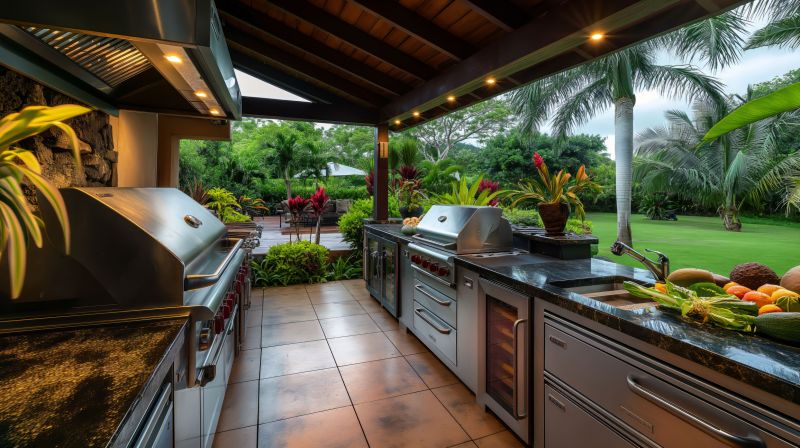 Outdoor Kitchen Renovation in Pearland, TX